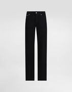 Dolce & Gabbana Loose Fit Jeans With Pressed Pleat