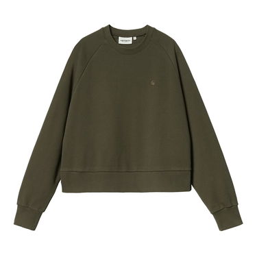 Mikina Carhartt WIP Cropped Sweatshirt Zelené | I034307_9, 3