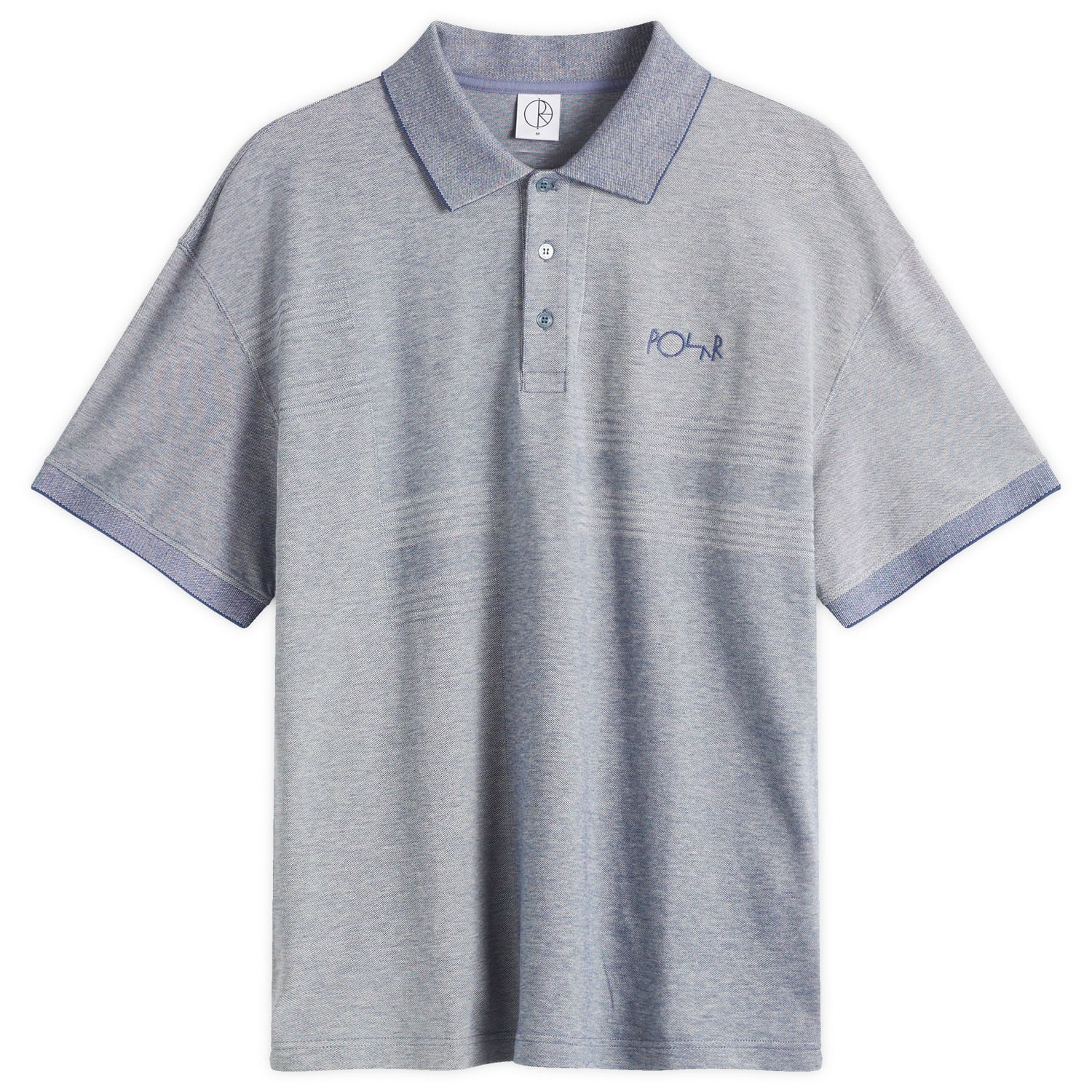 Polo tričko Polar Skate Co. Pique Surf Polo Shirt, Size Large Modrá | PSC-SP25-46, 1