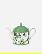 Porcelain Teapot With Floral Pattern