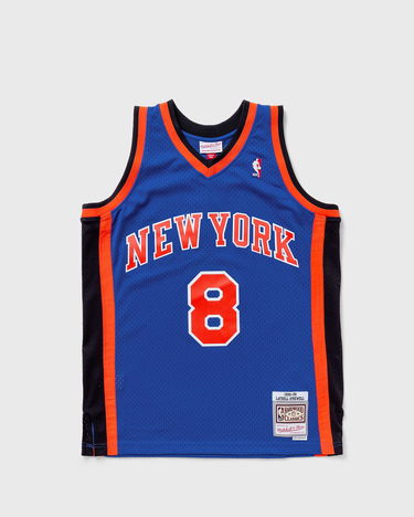 Dres Mitchell & Ness NBA Swingman Jersey New York Knicks Road 1998-99 Latrell Sprewell #8 Modrá | SMJYAC18055-NYKROYA98LSP, 2