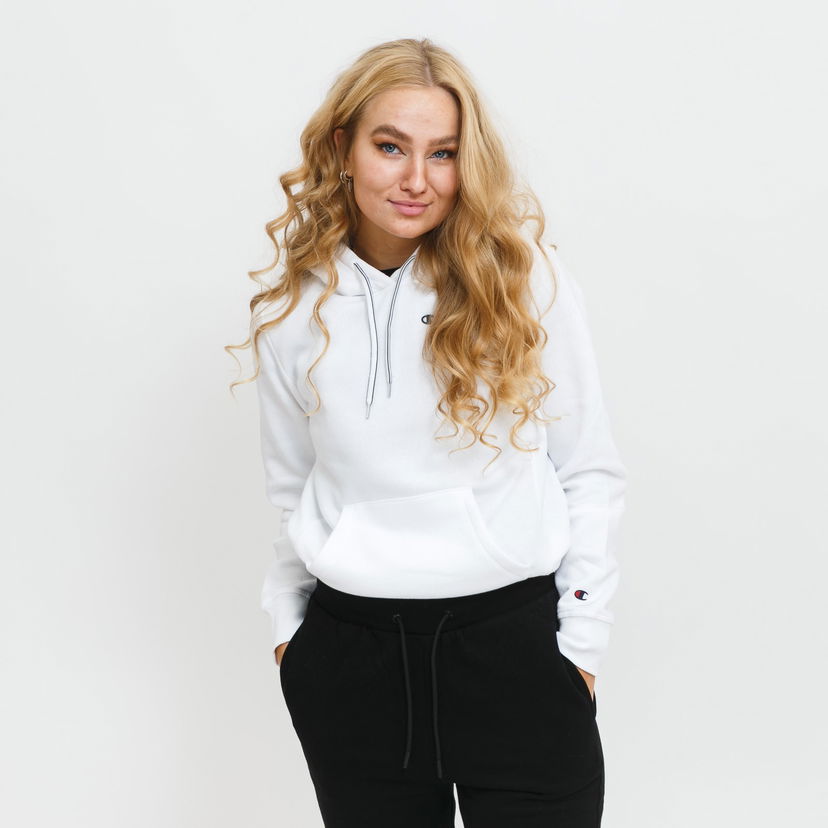Mikina Champion Women's White Hoodie Biela | 114416-WW001