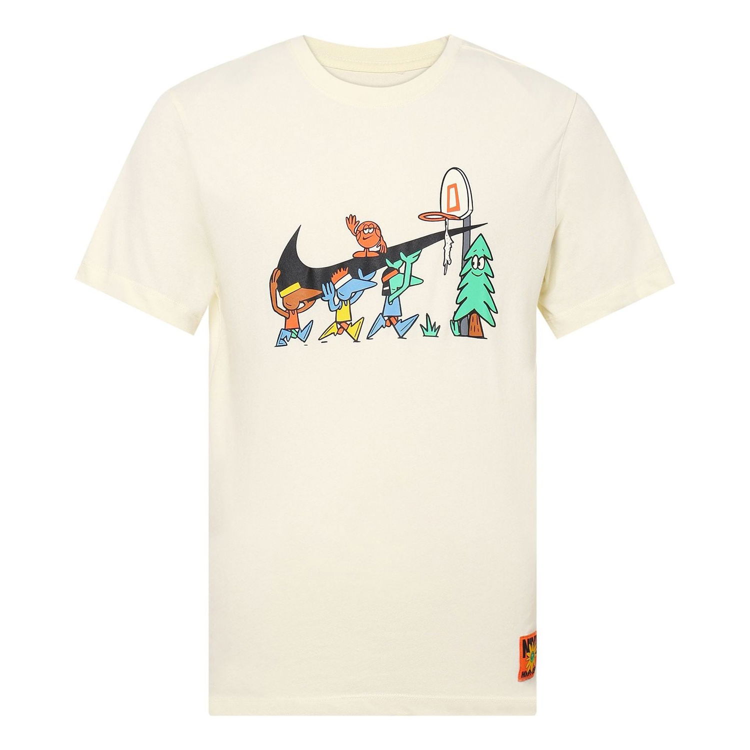 Tričko Nike Dri-FIT Basketball Graphic T-Shirt Béžová | FD0068-113, 0