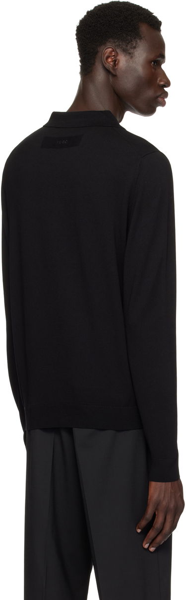 Polo tričko BOSS Hugo Slim-Fit Concealed Placket Polo Čierna | 50532050, 2