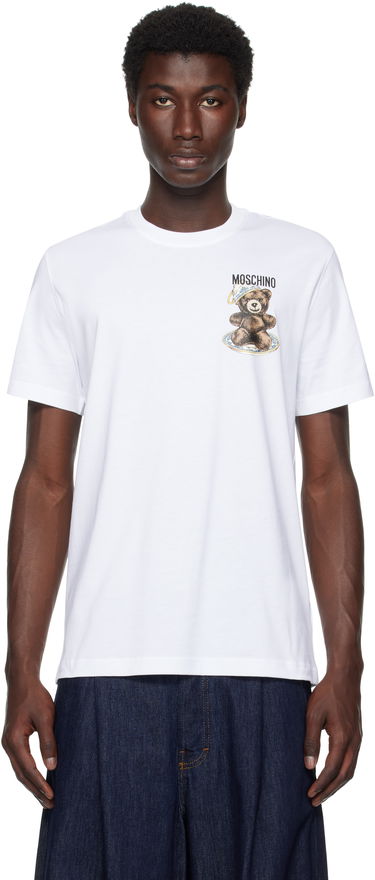 Tričko Moschino Moschino Teddy Bear Graphic T-Shirt Biela | 252ZZ072152411001, 0
