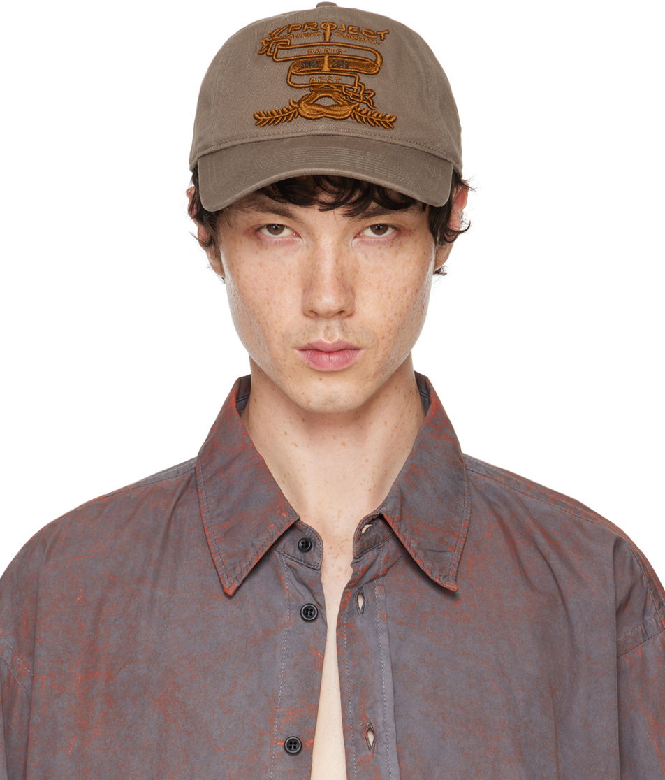 Šiltovka Y/PROJECT Paris' Best' Baseball Cap Hnedá | 621CA001, 0
