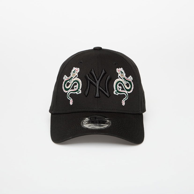 Šiltovka New Era New Era New York Yankees 9FORTY Icon Adjustable Cap Čierna | 60691258