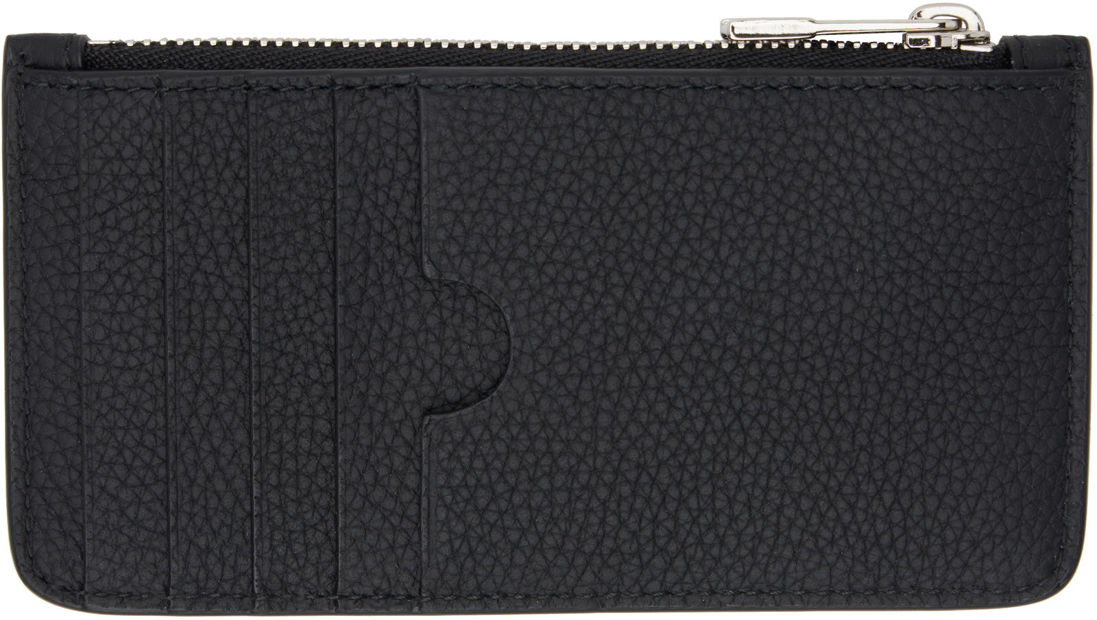 Embossed Leather Card Holder