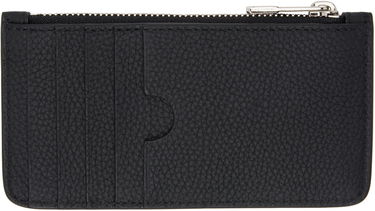 Peňaženka Balmain Embossed Leather Card Holder Čierna | DM1MD060LPSE, 1