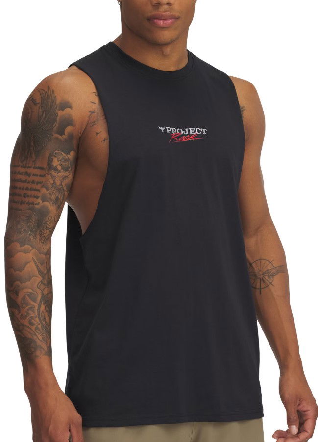 Tielko Under Armour Project Rock Tank Top Čierna | 1389949-001, 0