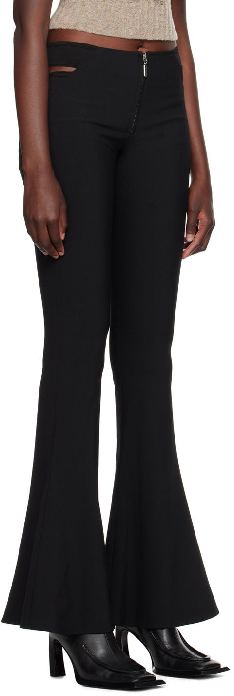 Gaultier KNWLS Cutout Flare Trousers