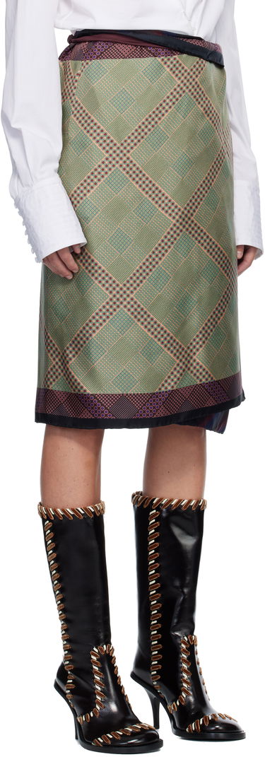 Sukňa Dries Van Noten Dries Van Noten Wrap Scarf Midi Skirt Rôznofarebný | 252-010815-2214, 4
