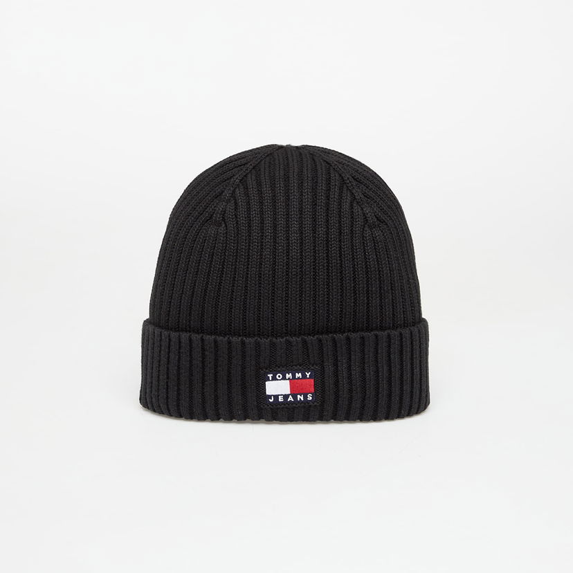 Kulicha Tommy Hilfiger Tommy Hilfiger TJM Heritage Core Beanie Čierna | AM0AM13669-BDS