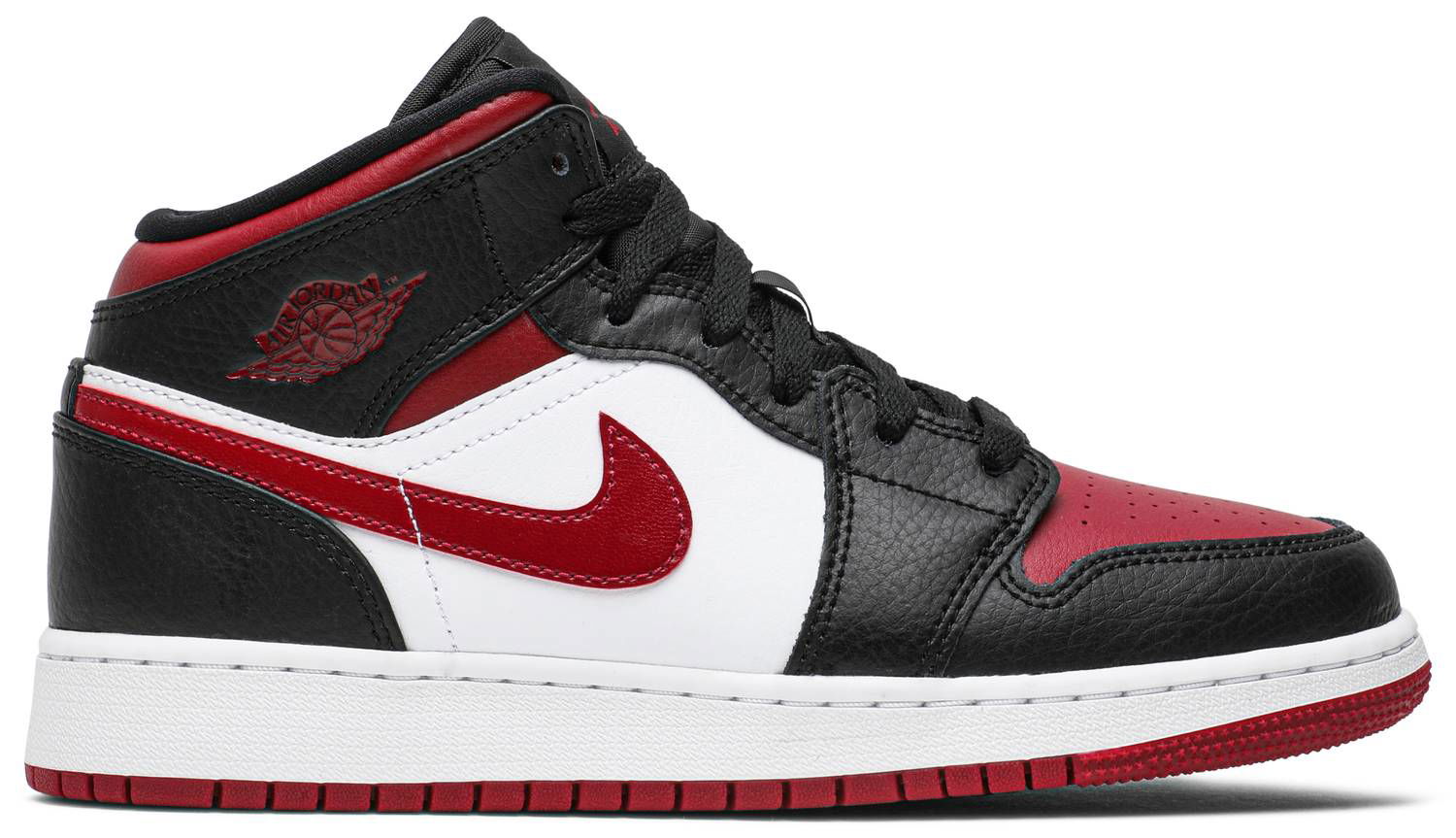Tenisky a topánky Jordan Air Jordan 1 Mid "Noble Red" GS Čierna | 554725-066, 0