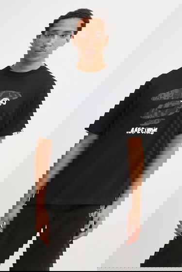 Tričko AAPE by A Bathing Ape Graphic Print T-Shirt Theme Main Čierna | AAPTEM1753XXP, 0