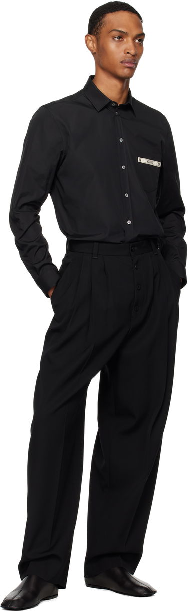 Košeľa Moschino Moschino Tape Pocket Shirt Čierna | 252ZZ023652350555, 3