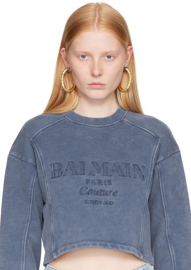 Náušnice Balmain Balmain Perfume Hoop Earrings Žltá | EN0XK486MBEL, 2