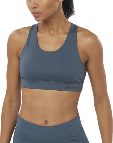 Podprsenka Salomon CROSS RUN BRA W Šedá | lc2264900, 0
