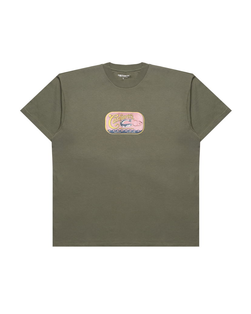 Tričko Carhartt WIP Short Sleeve Sardinas T-Shirt Zelené | I036005.11XX