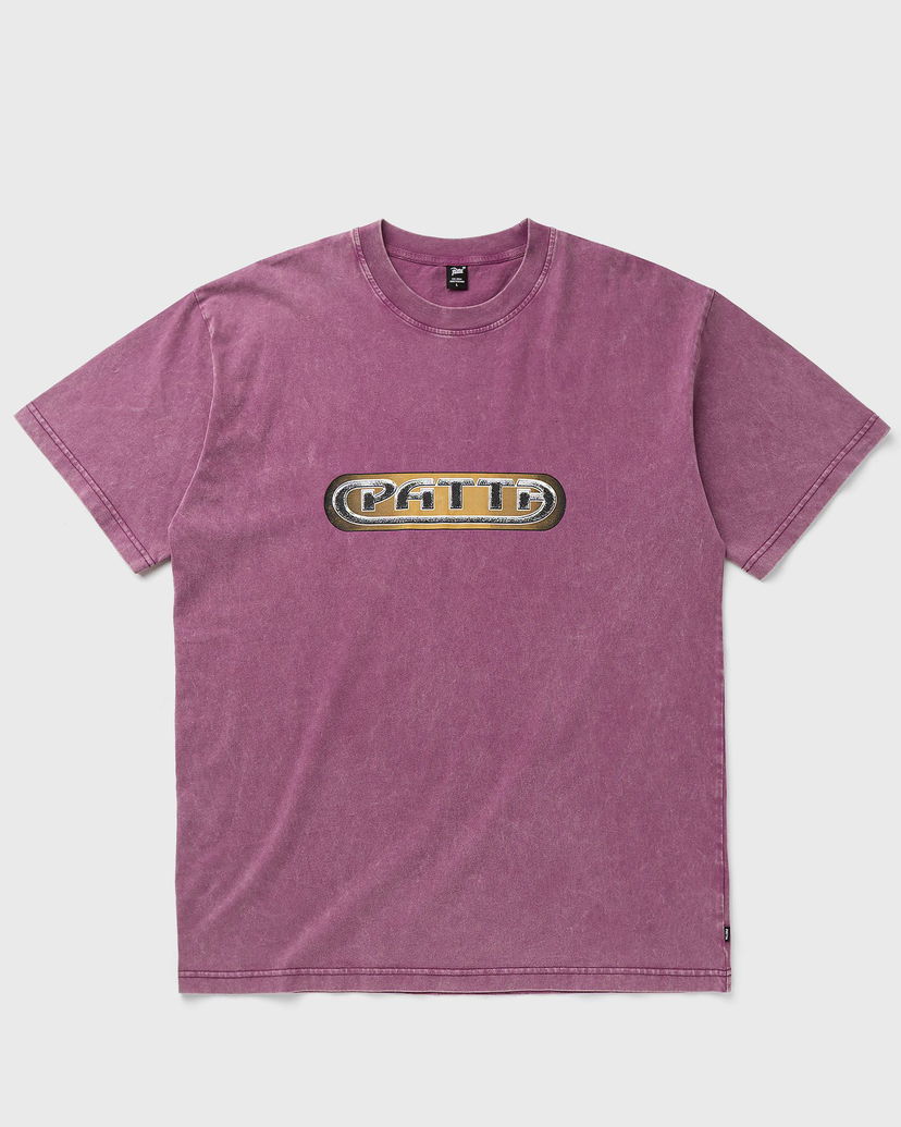 Tričko Patta Gilded Acid Washed Tee Fialová | POC-AW25-1000-294-0013-209