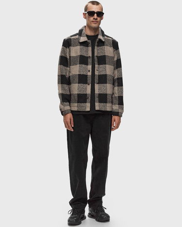 Košeľa Les Deux Jaiden Bouclé Check Overshirt Béžová | LDM640107-839100, 1