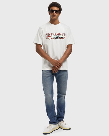 Tričko Autry Autry Action Shoes x Maison Kitsuné Graphic T-Shirt Biela | TSPXMK2W, 1