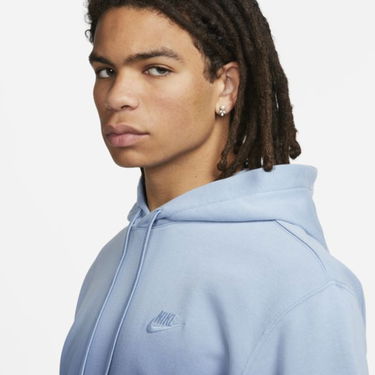 Mikina Nike Sportswear Club Fleece+ French Terry Dip-Dyed Pullover Hoodie Modrá | DQ4621-416, 0