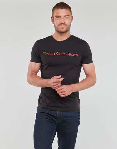 Tričko CALVIN KLEIN CORE INSTITUTIONAL LOGO SLIM TEE Čierna | J30J322552-0GM, 1