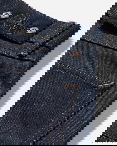 Džínsy Stone Island Raw Selvedge Straight Denim Jeans Navy | K2S15-J100008-S0J13 VJ200, 4