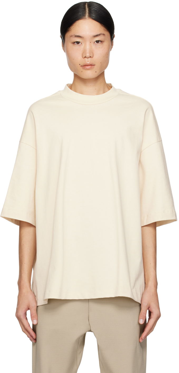 Tričko Fear of God Dropped Shoulder T-Shirt Béžová | FGLW50-004JER, 0