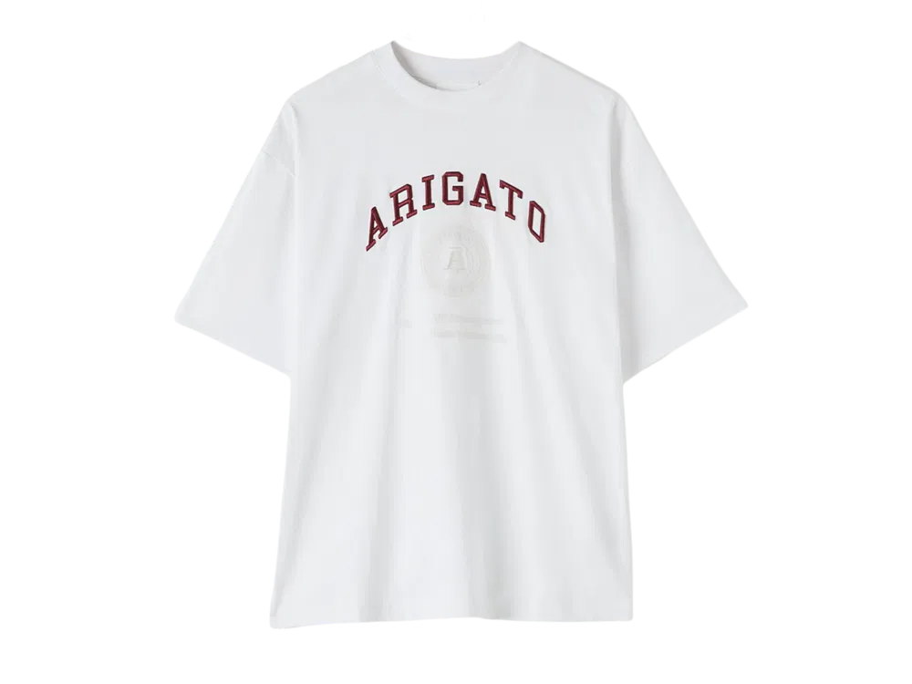 Tričko AXEL ARIGATO Arigato University T-Shirt Biela | A1149002, 0