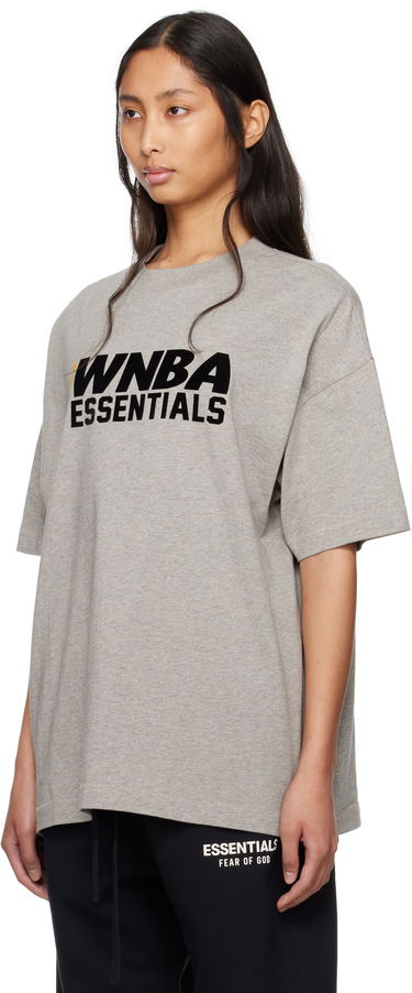 Tričko Fear of God Fear of God ESSENTIALS WNBA Short Sleeve T-Shirt Šedá | 125AL244401F, 3