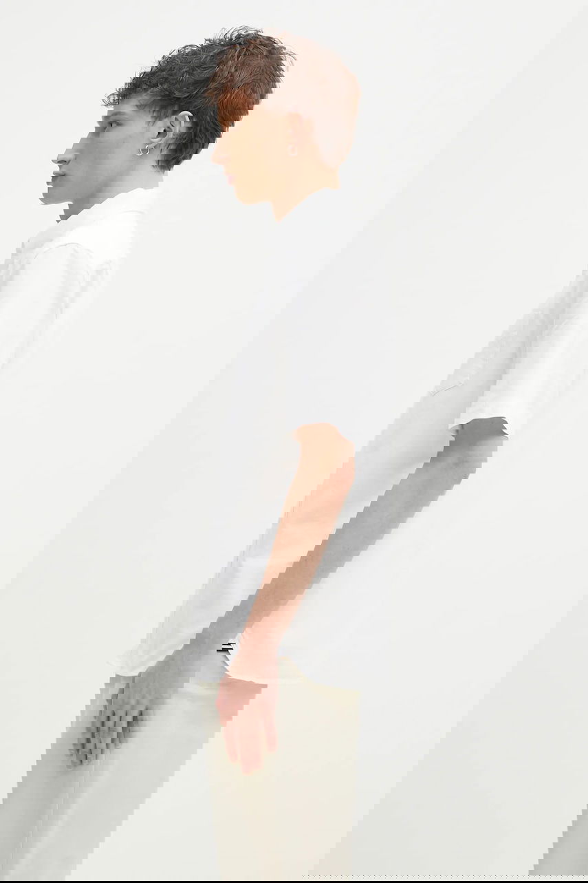 Košeľa Fred Perry Short-Sleeve Button-Down Shirt with Pocket, Regular Fit Biela | M8730.100, 1