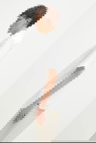 Košeľa Fred Perry Short-Sleeve Button-Down Shirt with Pocket, Regular Fit Biela | M8730.100, 1