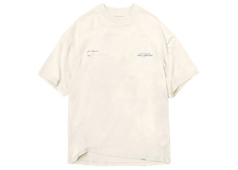 Tričko Represent Clo Represent Patron Of The Club T-Shirt Flat White Béžová | MLM488-477