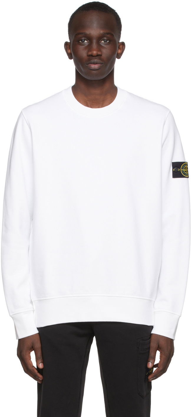 Mikina Stone Island Classic Sweatshirt Biela | 761563051, 0