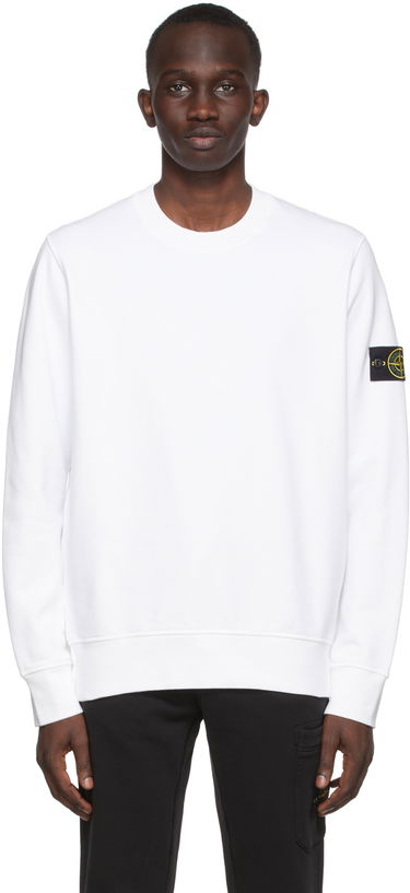 Mikina Stone Island Classic Sweatshirt Biela | 761563051, 0