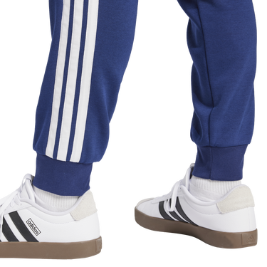 Tepláky adidas Performance 3-Stripes Fleece Track Pants Modrá | JD1859, 4