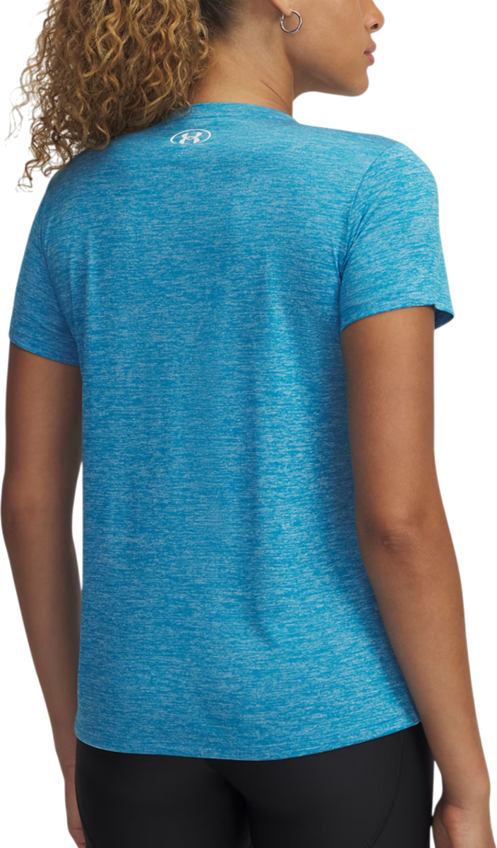Tričko Under Armour Under Armour Tech Twist V-Neck Short Sleeve T-Shirt Modrá | 1384227-452, 1