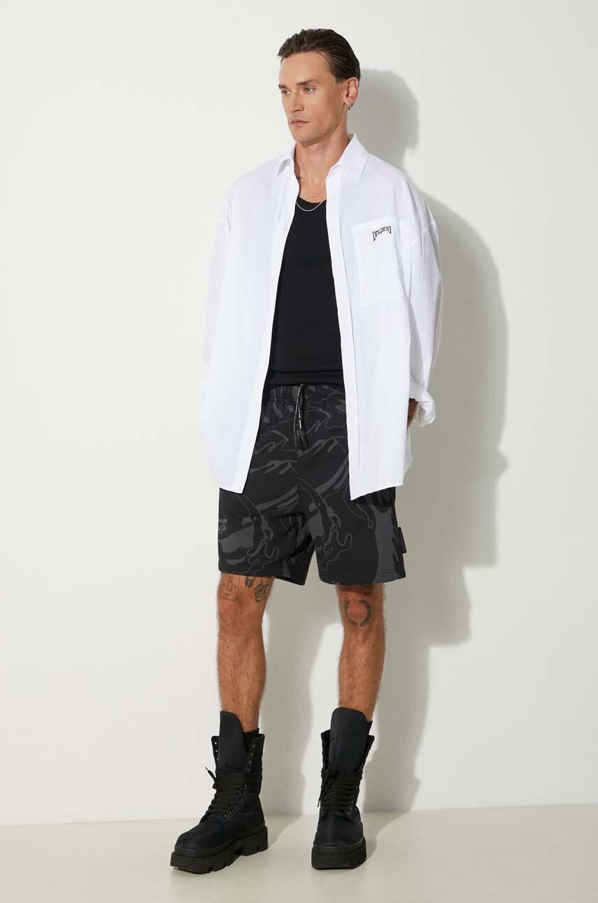 Šortky AAPE by A Bathing Ape AAPE By A Bathing Ape Now Camo Shorts Čierna | AAPSPMA674XXM, 1