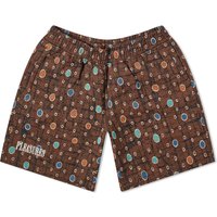 Šortky Pleasures Coffer Shorts Hnedá | P23F033-BRW, 1