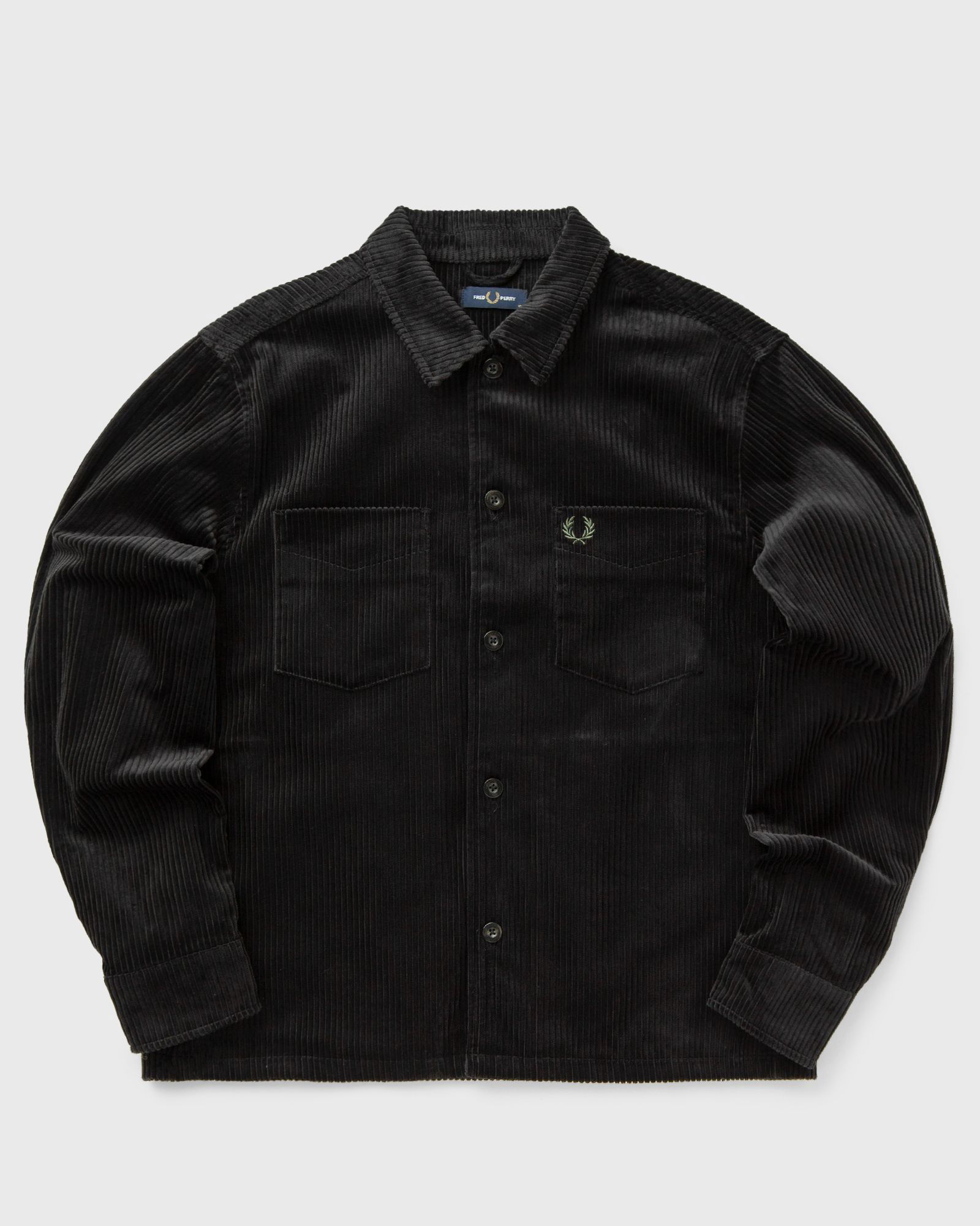 Corduroy Overshirt With Long Sleeves