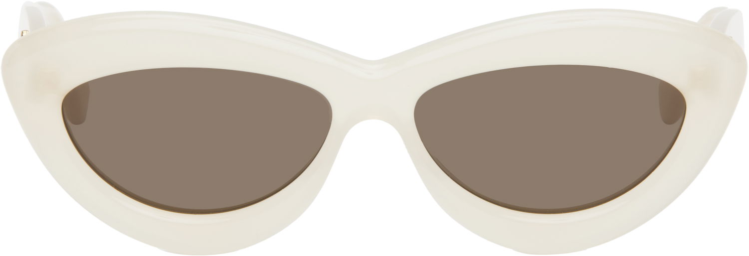 Slnečné okuliare Loewe Curvy Sunglasses Biela | LW40096I 192337156458, 0