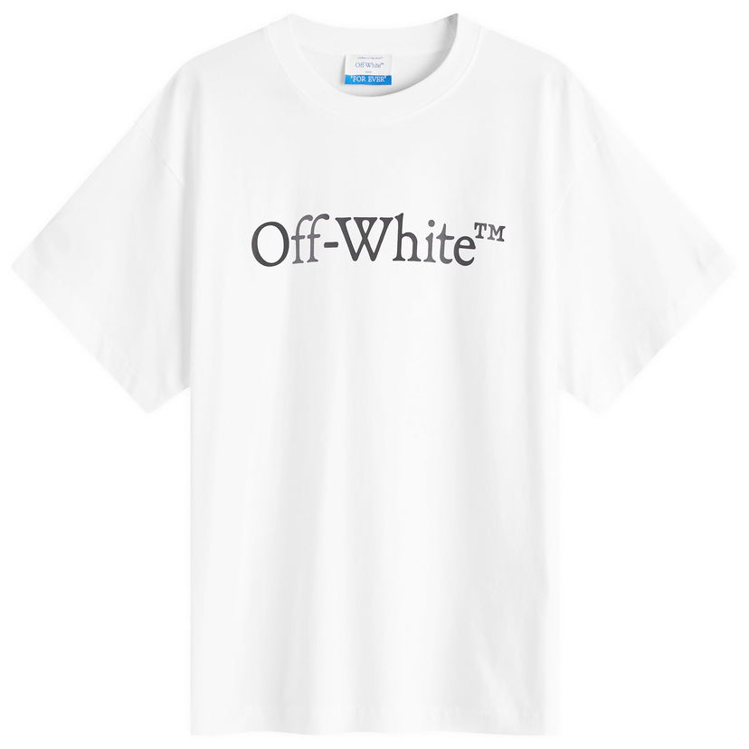 Tričko Off-White Bookish Skate T-Shirt Biela | OMAA120C99JER0080110