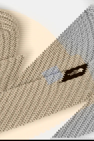 Kulicha The North Face Fisherman Beanie Gravel Béžová | NF0A55JG3X41, 4