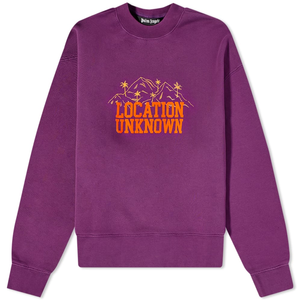 Palm Angels Location Unknown Crew Sweat