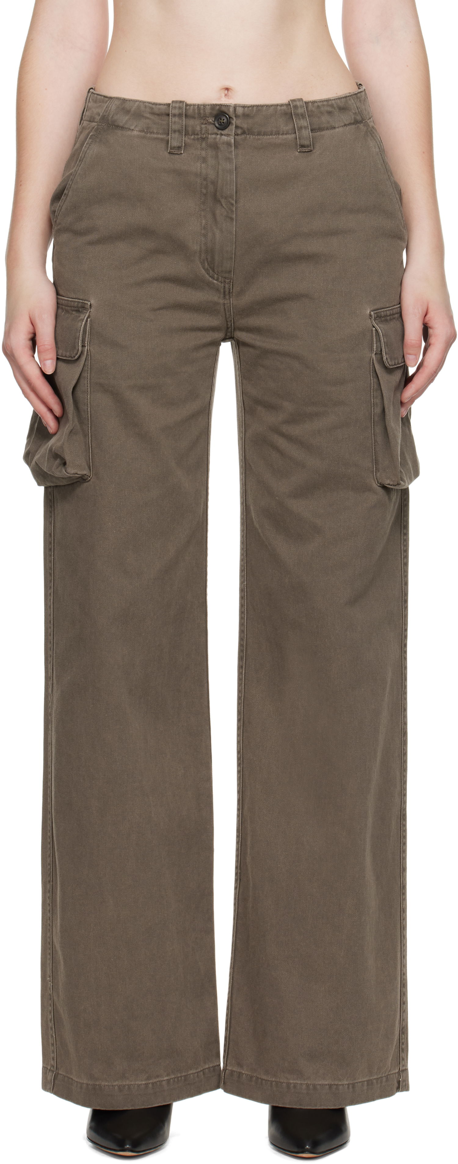 Cargo nohavice OUR LEGACY Our Legacy Peak Cargo Pants Zelené | W4254PDW, 0