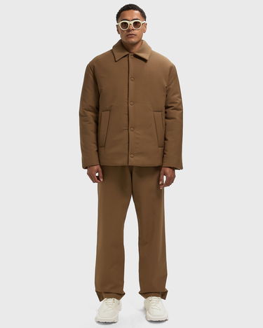 Bunda Lacoste Quilted Coach Jacket Hnedá | BH3714-52I, 2
