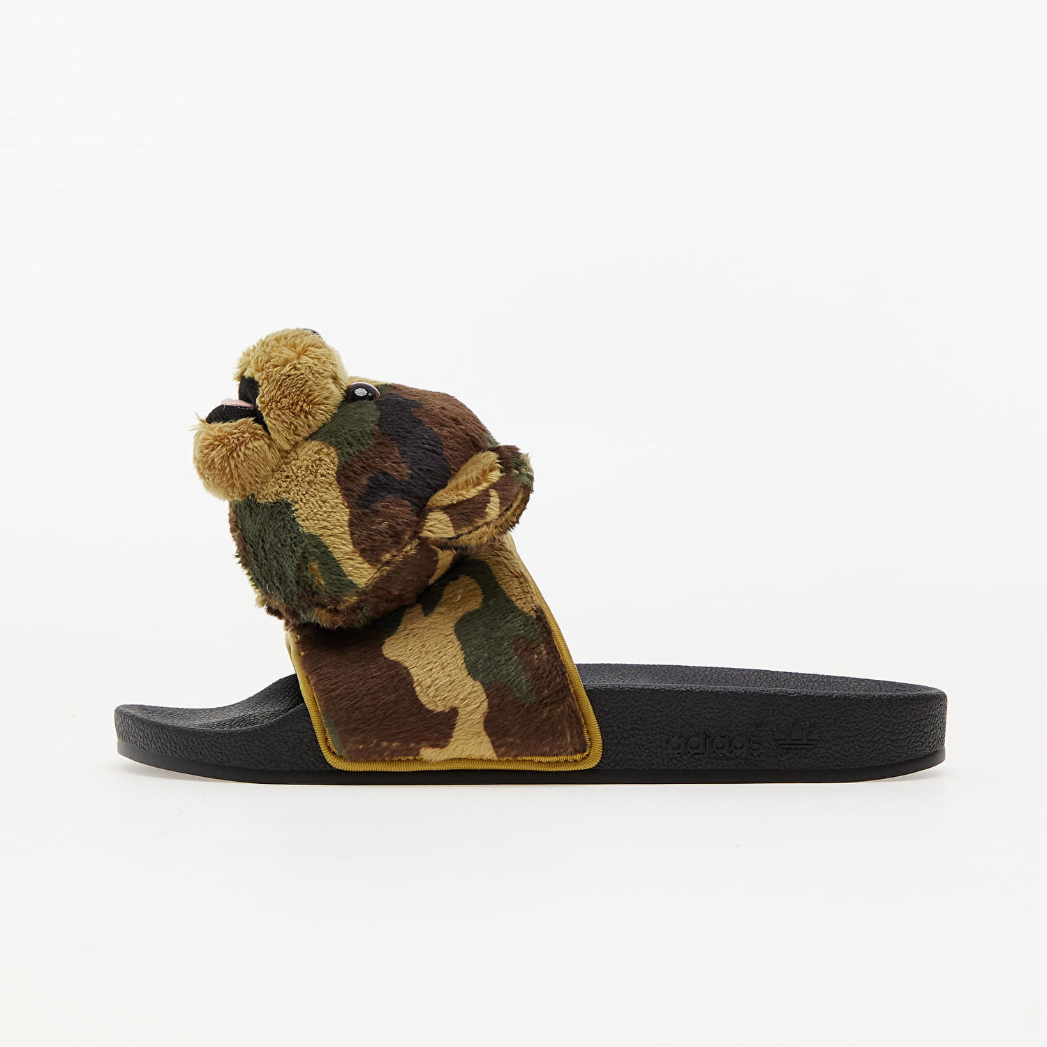 Tenisky a topánky adidas Originals Jeremy Scott x Adilette Slide "Camo Teddy" Hnedá | H02882, 0