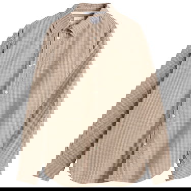 Košeľa NORSE PROJECTS Ole Oversize Poplin Check Shirt Béžová | N40-0851-9023, 0